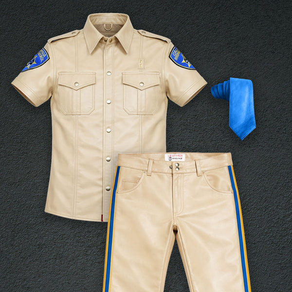 CHP Leather Uniform Set