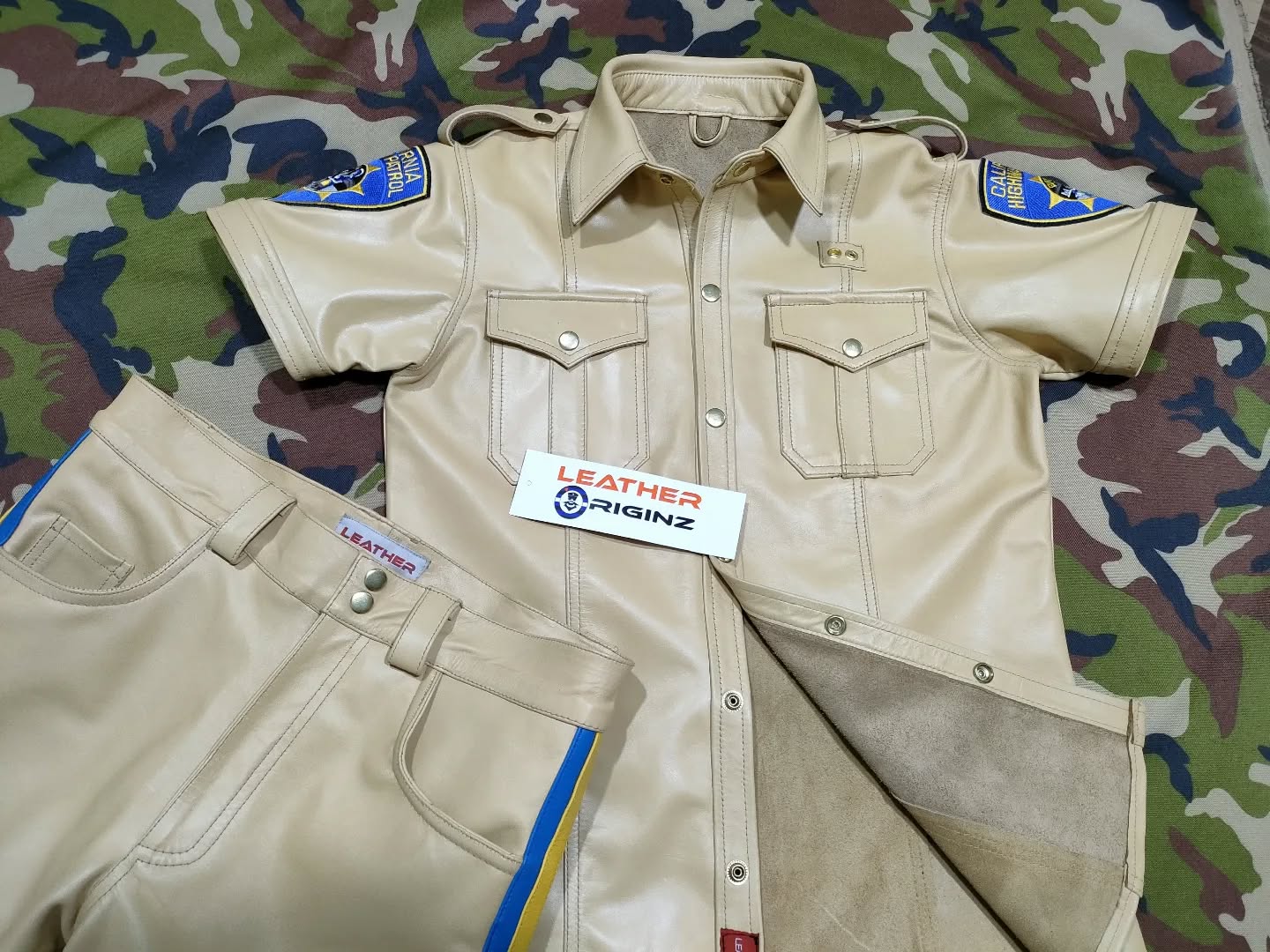CHP Leather Uniform Set – Leather Originz