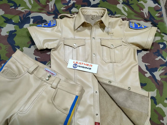 CHP Leather Uniform Set