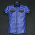 Leather Shirt with Accent
