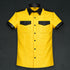 Leather Shirt with Accent