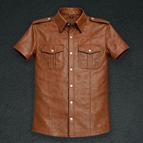 Essential Leather Shirt