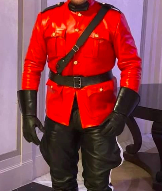 Canada Mountie Leather Uniform Set