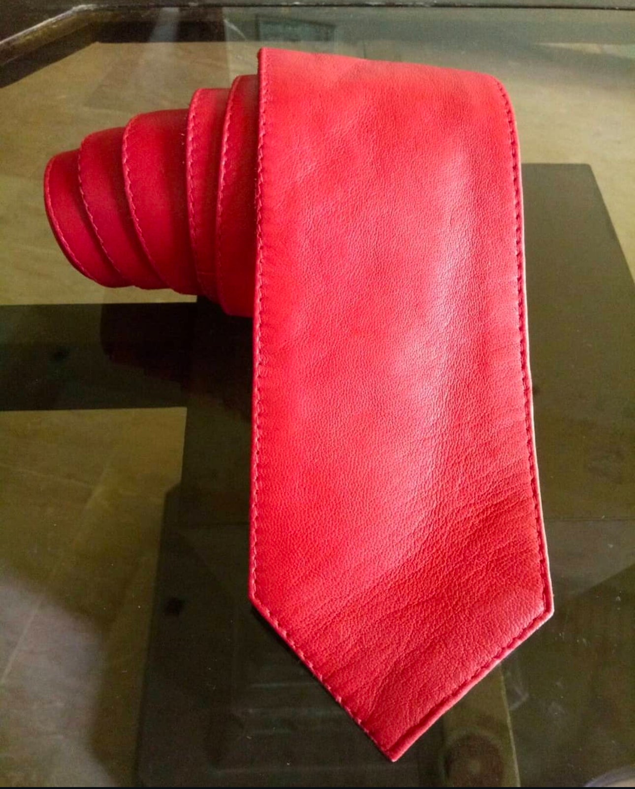 Leather Neck Tie