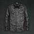 Long Sleeve Leather Shirt