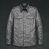 Long Sleeve Leather Shirt