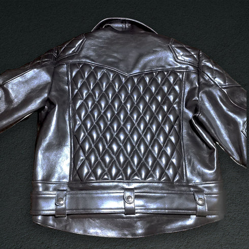Padded Leather Jacket