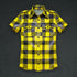 Plaid Leather Shirt - Short Sleeve