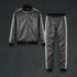 Leather Tracksuit Set