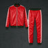 Leather Tracksuit Set